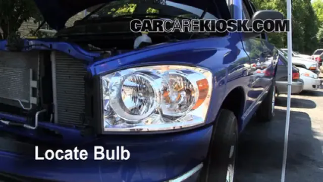 2007 Dodge Ram 1500 Laramie 5.7L V8 Extended Crew Cab Pickup Luces Luz de giro delantera (reemplazar foco)